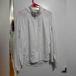 White Women's Zip-Front Jacket